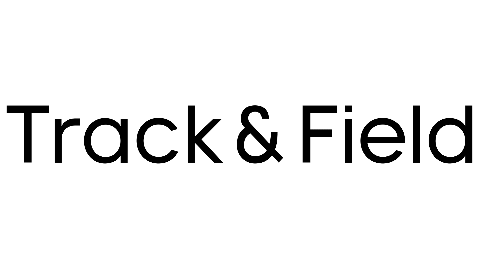 Logotipo com o texto "Atletismo".